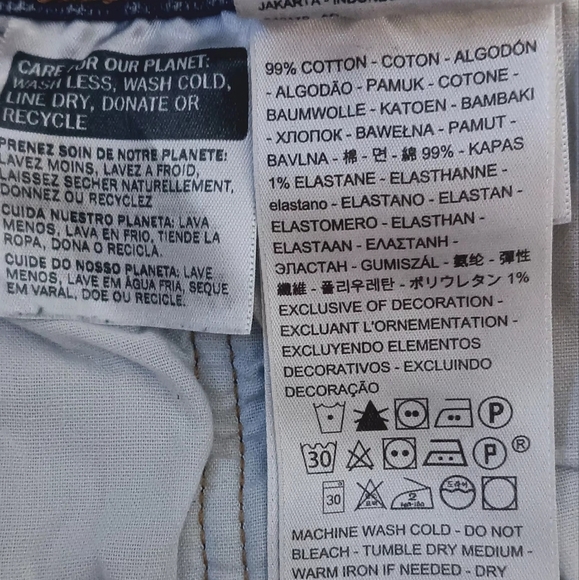 Levis 501 High Rise medium wash cut off Button Fly Shorts Size L/ 31 - Picture 7 of 14